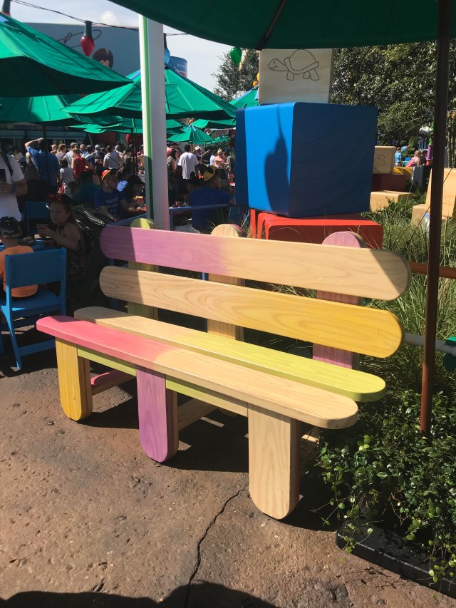 popsicle bench